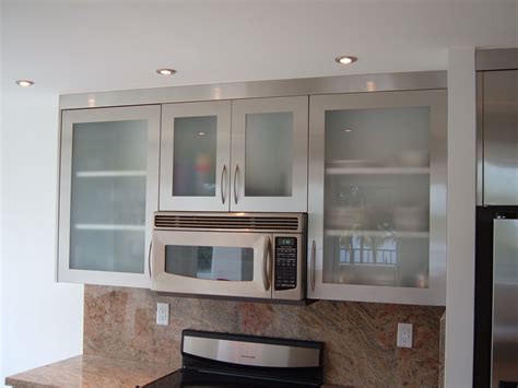 glass and stainless steel frame doors for kitchen cabinet|decorative glass kitchen cabinet doors.